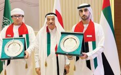 إنجاز إماراتي جديد.. مخترعان واعدان على منصة التكريم الخليجي